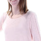 Style & Co Women's Chiffon-Hem Top Med Pink Size Large