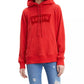 Levi's Women's Graphic Sport Hoodie Red Size Small