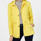 Charter Club Women's Anorak Rain Jacket Yellow Petite Large