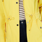 Charter Club Women's Anorak Rain Jacket Yellow Petite Large