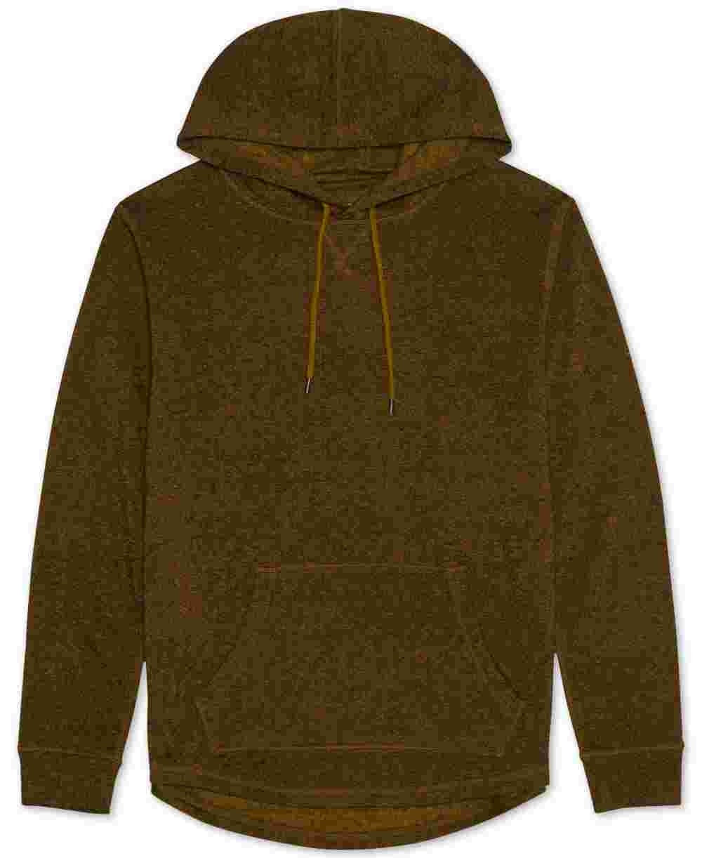 Levi's Men's Cash Textured Fleece Hoodie Gold Size Small