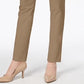 Charter Club Women's Petite Slim-Leg Pants Honey Size 14X4