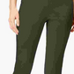 Charter Club Women's Cambridge Tummy Control Slim Leg Pants Green Size 14 Petite