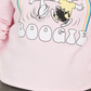 Love Tribe Women's Trendy Snoopy Boogie Graphic Print Sweatshirt Pink Size 2X