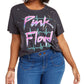 Love Tribe Women's Trendy Pink Floyd T-Shirt Black Size 3X