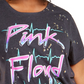 Love Tribe Women's Trendy Pink Floyd T-Shirt Black Size 3X