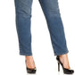 Style & Co Women's Tummy Control Slim Leg Jeans Blue Size 26W