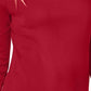 Charter Club Women's Pima Cotton Boat-Neck Button-Shoulder Top Red Size Small
