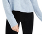 Sun + Moon Women's Boxy Turtleneck Sweater Blue Size Large