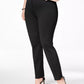 Alfani Women's Hollywood Skinny Ponte Pants Black Size 28W