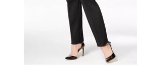 Alfani Women's Hollywood Skinny Ponte Pants Black Size 28W