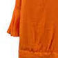Thalia Sodi Women's Gauze One-Shoulder Tie-Hem Top Orange Size Medium