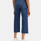 Levi's Women's Mile High Cropped Wide-Leg Jeans Navy Size 50X41
