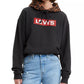 Levi's Women's Limited Unbasic Cotton Graphic Sport Hoodie Black Size Large