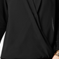 Alfani Women's Surplice Top Black Size Petite Small