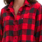 Levi's Women's Utility Shirt Red Size X-Large