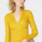 INC International Concepts Women's Ribbed Surplice Sweater Medc Size Extra Large