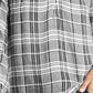 Lucky Brand Women's Jessica Plaid Embroidered Blouse Gray Size Large