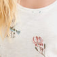 Lucky Brand Women's Butterfly Print T-Shirt White Size X-Small