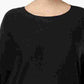 INC International Concepts Women's Plus Size Long-Sleeve High-Low Sweater Black Size 1X