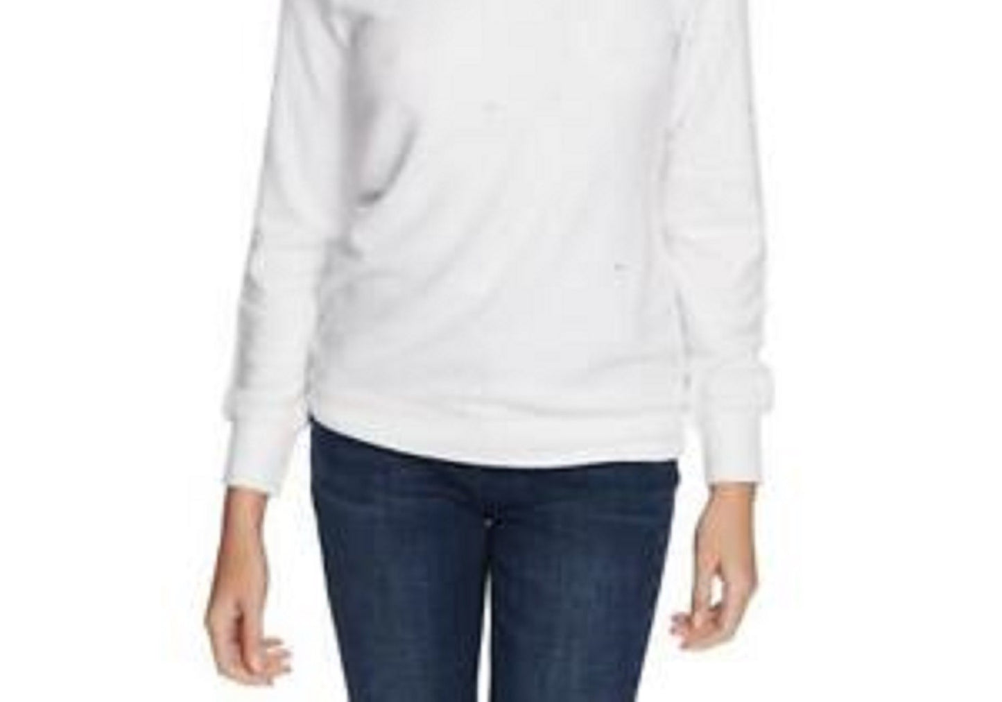 1.STATE Women's Embellished Off-The-Shoulder Top White