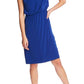 1.STATE Women's V-Neck Sheath Dress Blue