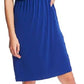 1.STATE Women's V-Neck Sheath Dress Blue