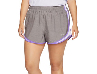 Nike Women's Plus Size Tempo Dri-Fit Track Shorts Gray Size 3X