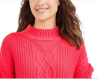 American Rag Junior's Tunic Sweater Red Size X-Large