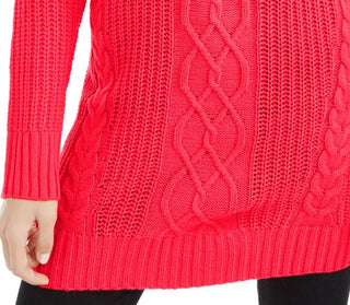 American Rag Junior's Tunic Sweater Red Size X-Large