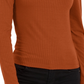 Planet Gold Juniors' Square-Neck Top Brown Size Small