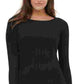 Tommy Hilfiger Women's Tonal-Stripe Sheath Dress Black Size 12