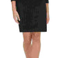 Tommy Hilfiger Women's Tonal-Stripe Sheath Dress Black Size 12