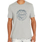 Avirex Men's Globe Print T-Shirt Grey Size Medium