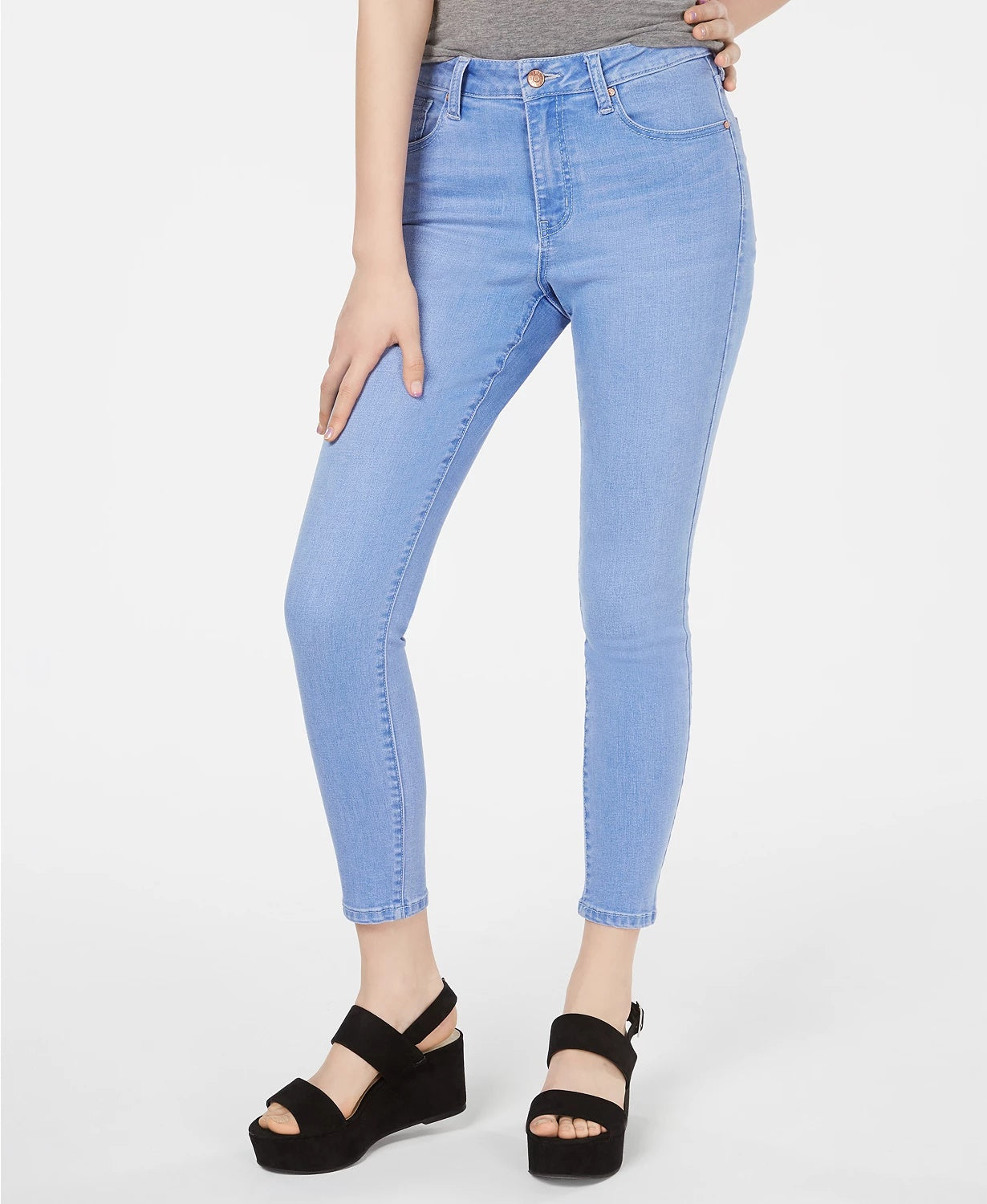 Celebrity Pink Junior's Skinny Ankle Jeans Blue Size 1