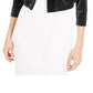 Calvin Klein Women's Long Sleeve Open Cardigan Formal Jacket Black Size Large