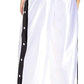 Nike Women's Sportswear Glam Dunk Snap Pants White Size Medium