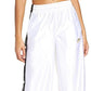 Nike Women's Sportswear Glam Dunk Snap Pants White Size Medium