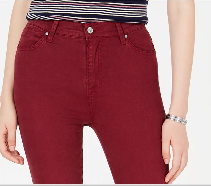 Celebrity Pink Junior's Skinny Jeans Red Size 7