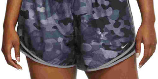 Nike Women's Plus Size Tempo Dri-FIT Running Shorts Charcoal Size X-Large