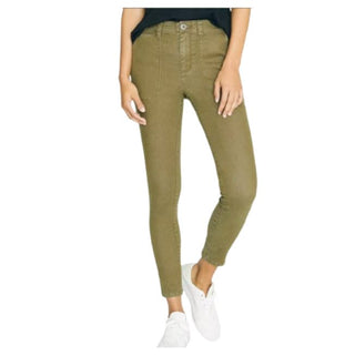 Sanctuary Women's Palmer Chino Skinny Pants Green Size 32