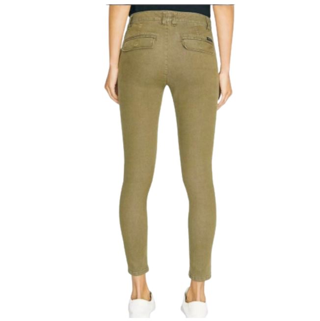 Sanctuary Women's Palmer Chino Skinny Pants Green Size 32