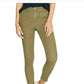 Sanctuary Women's Palmer Chino Skinny Pants Green Size 32