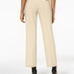 Calvin Klein Women's Straight-Leg Pants Dark Beige Size 16