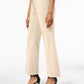 Calvin Klein Women's Straight-Leg Pants Dark Beige Size 16