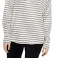 Sanctuary Women's Eryka Ribbed Striped Long-Sleeved T-Shirt Black Size X-Large