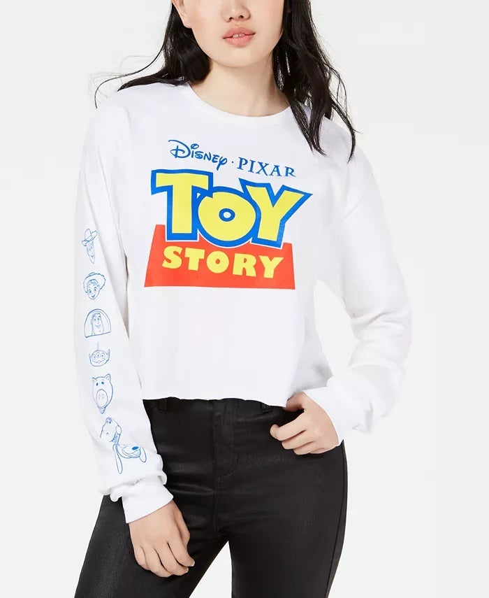 Mighty Fine Disney Juniors' Toy Story Graphic T-Shirt by Mighty Fine White Size X-Small