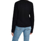 Weatherproof Vintage Women's Side Tie Sweater Black Size Large