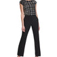 Tommy Hilfiger Women's Floral-Plaid-Print Top Black Size Medium
