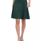 Tommy Hilfiger Women's Faux Suede A Line Skirt Green Size 16